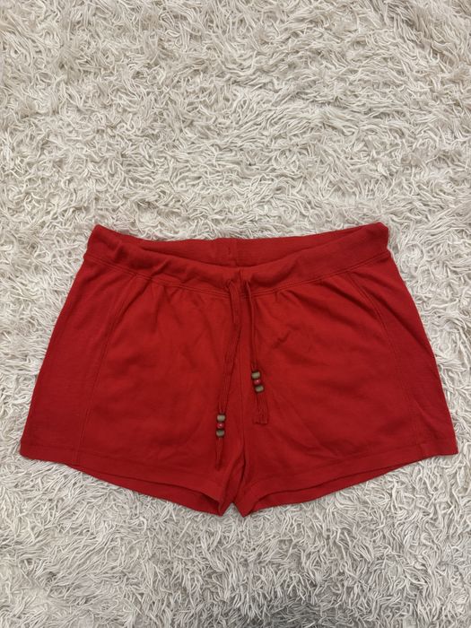 Krótkie spodenki damskie szorty czerwone L/Xl