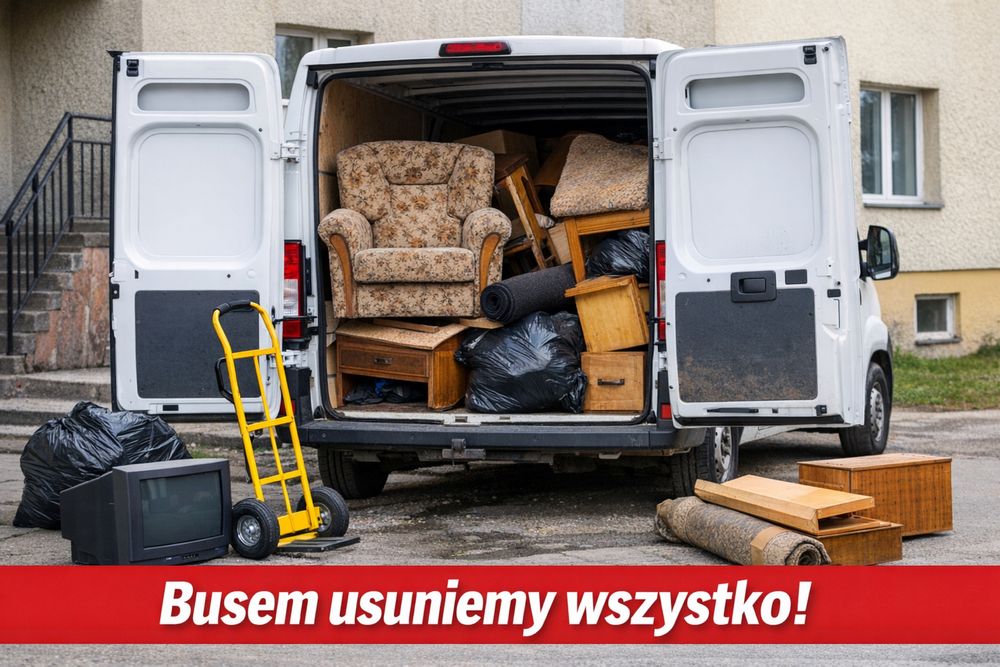 Opróżnianie mieszkań / domów / małe przeprowadzki / ozonujemy mieszkania, auta | szybko i bez stresu | OPOLE + 50km