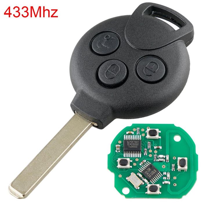 Chave Smart fortwo 451 com chip