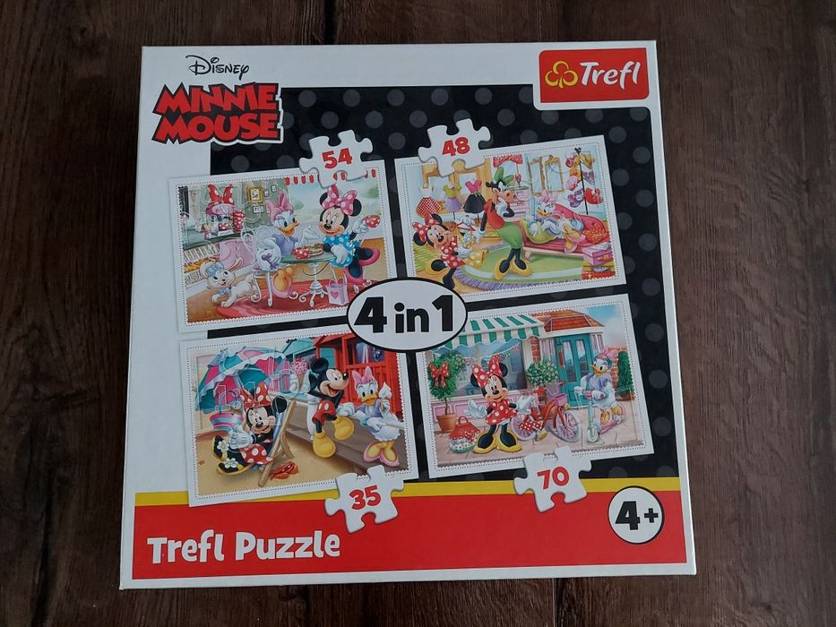 Puzzle Trefl 4w1 Minnie Mouse