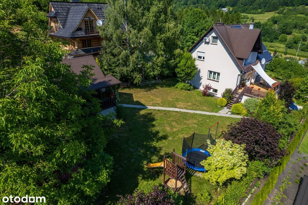 Piękny dom z widokiem na góry w Szczawnicy