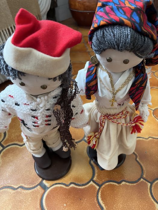 Casal Bonecos tradicao poveira