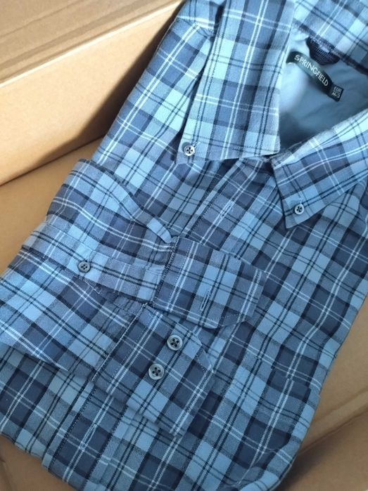 Springfield em Xadrez Azul (Original)