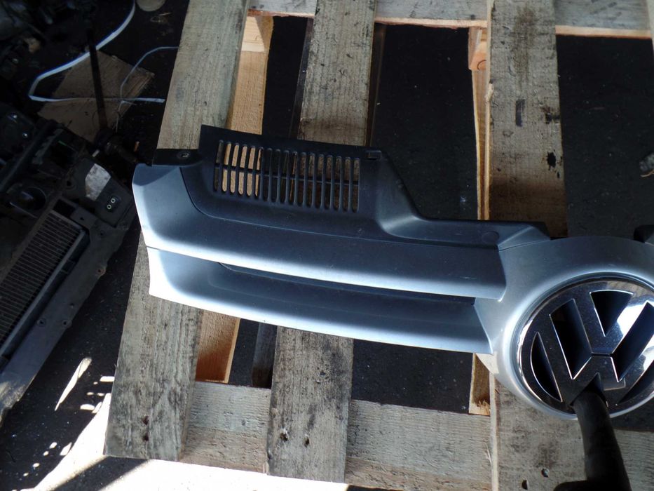 Kwi6 Grill atrapa chłodnicy volkswagen golf V srebrny wysyłka