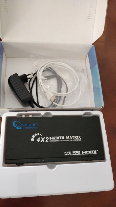 Multimédia interface Repartidor HDMI 4x2 da marca wikson