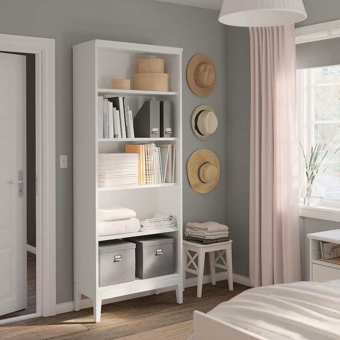 witryna IKea IDANÄS Regał, biały, 81x39x211 Idanas Nowy w kartonie