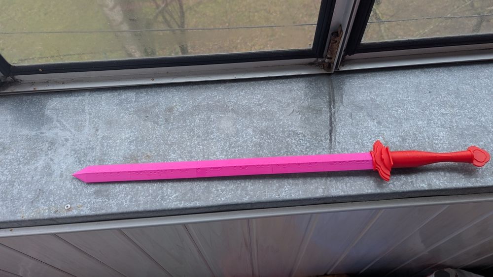 K-pop меч Румі 3д друк