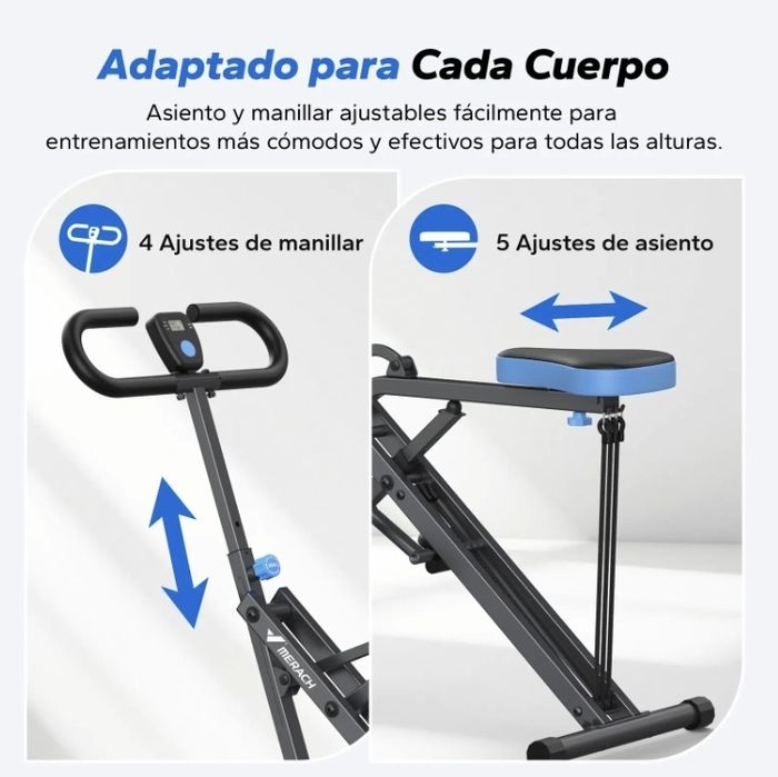 Máquina de Remo e Agachamento