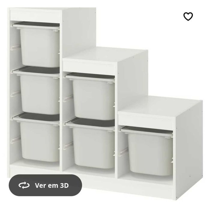 Movel infantil de arrumação em muito bom estado