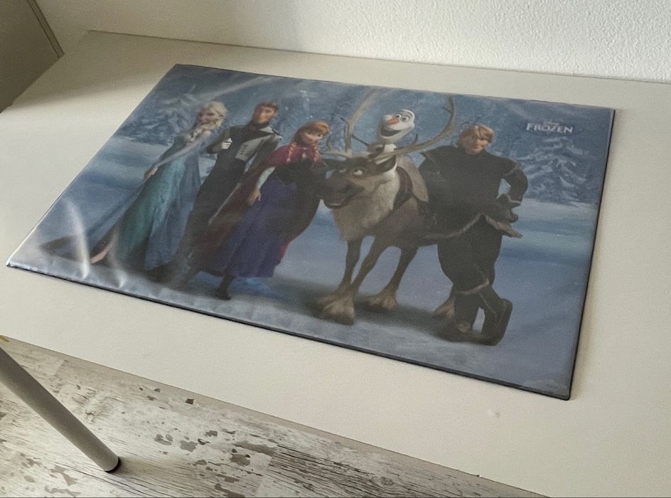 Base de secretária Frozen