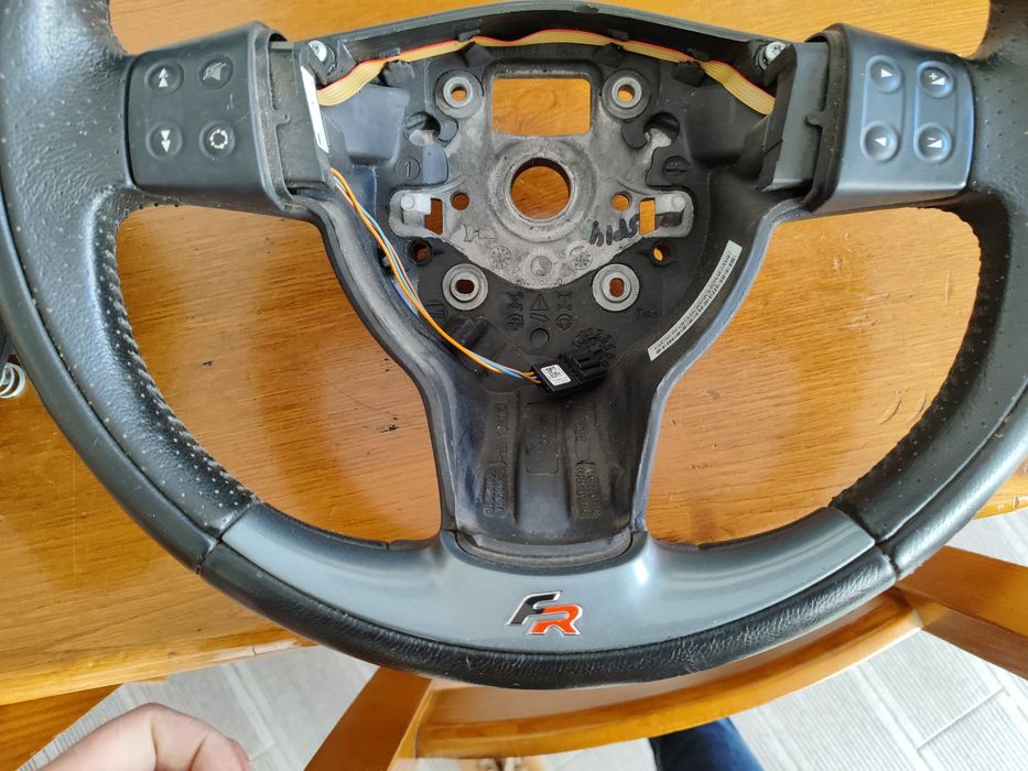 Accesorios Seat Ibiza Funda Para Volante Seat Ibiza 2006-2024 - Antideslizante (Tipo C-D) Fundas Volante Coche Seat Ibiza