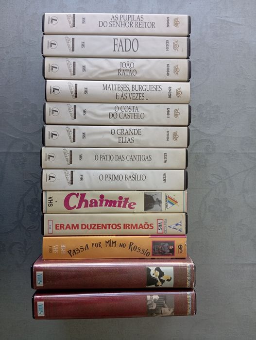 Filmes VHS: 13 clássicos portugueses