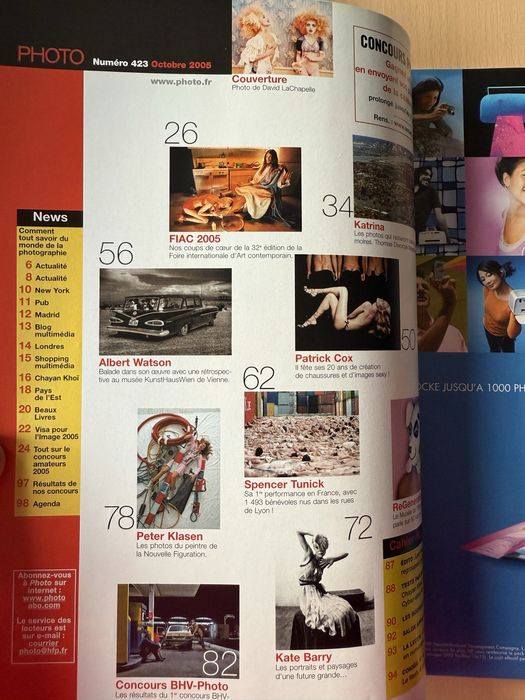 Revista Photo 423 - David LaChapelle