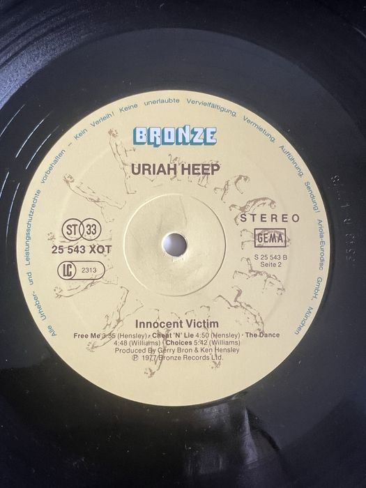 Платівки Scorpions , Uriah Heep