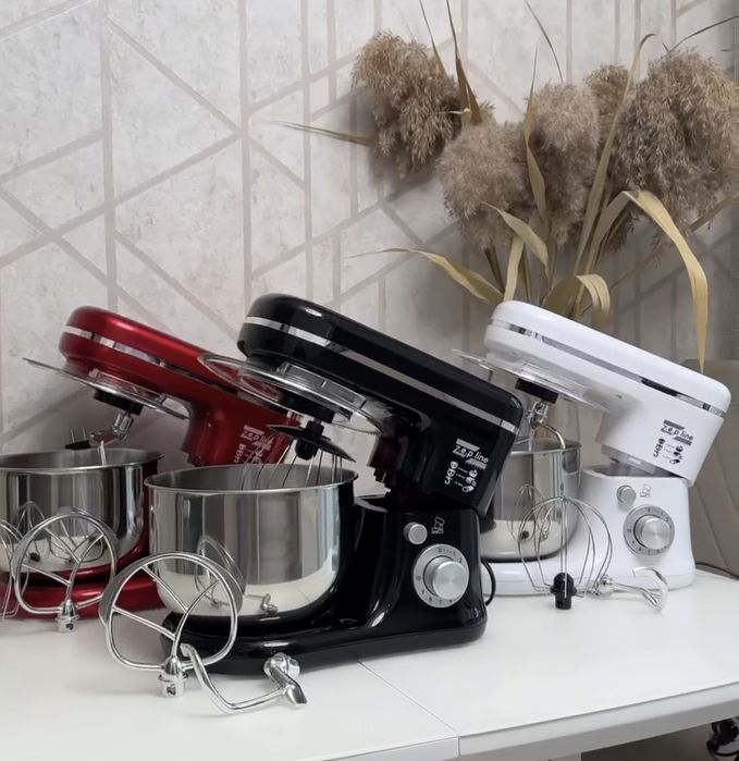 ПОТУЖНИЙ! Німецький тістоміс 3500Вт, міксер, кухонний комбайн, блендер