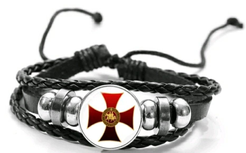 Кожаный браслет. Подарок