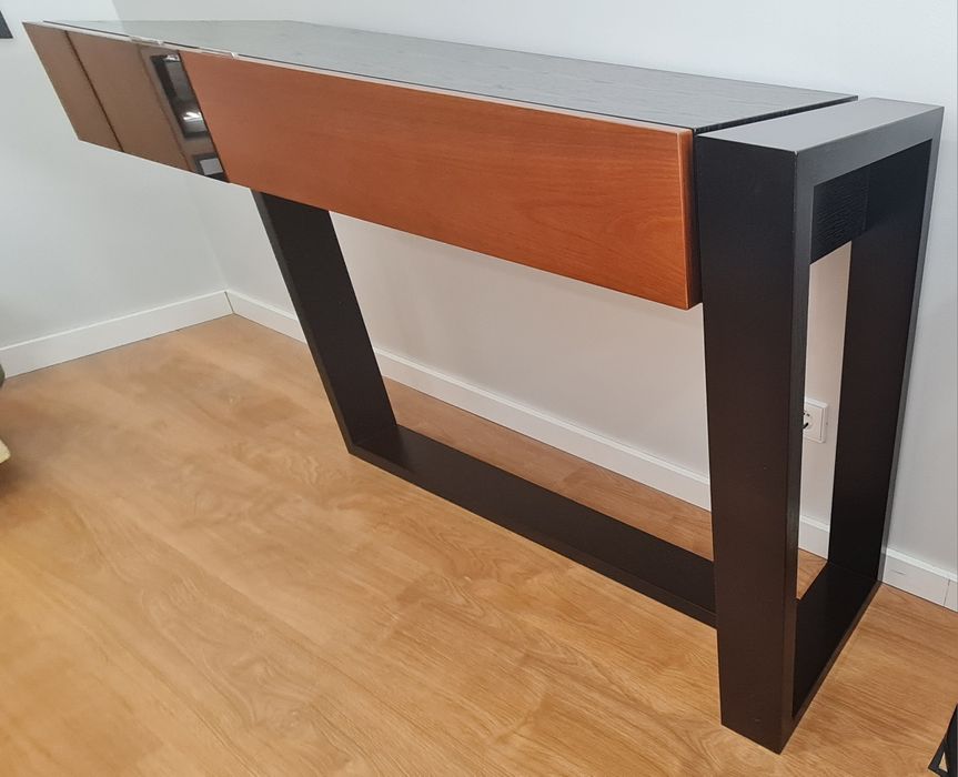 Móvel aparador wengué c/novo Moveme- hall entrada, quarto ou sala.