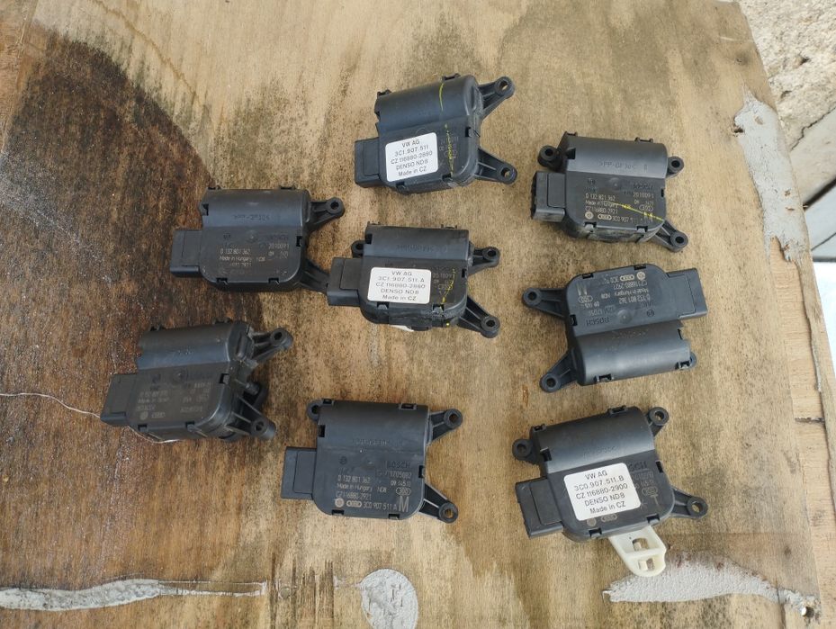 Заслонки печки Passat B6 B7 CC