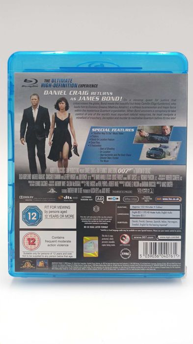 007 Quantum Of Solance Blu-ray