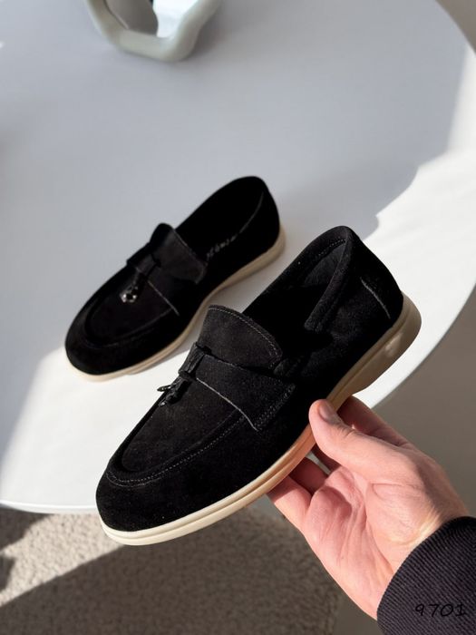 Лофери натуральна замша