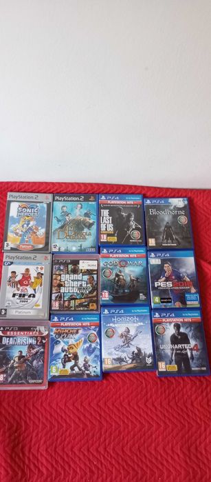 Jogos ps4, ps3, ps2