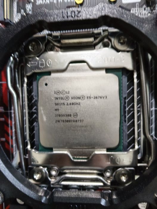 Материнская плата x99, Xeon e5 2676 v3 +16 gb