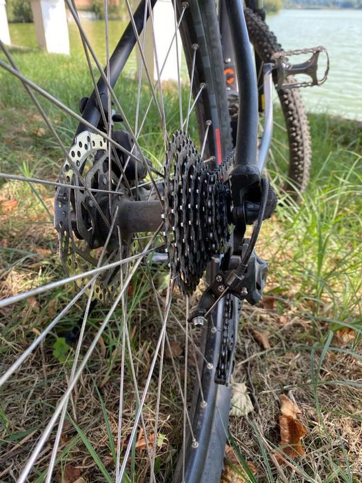 Велосипед Cube AIM SL 27.5 black-flashred