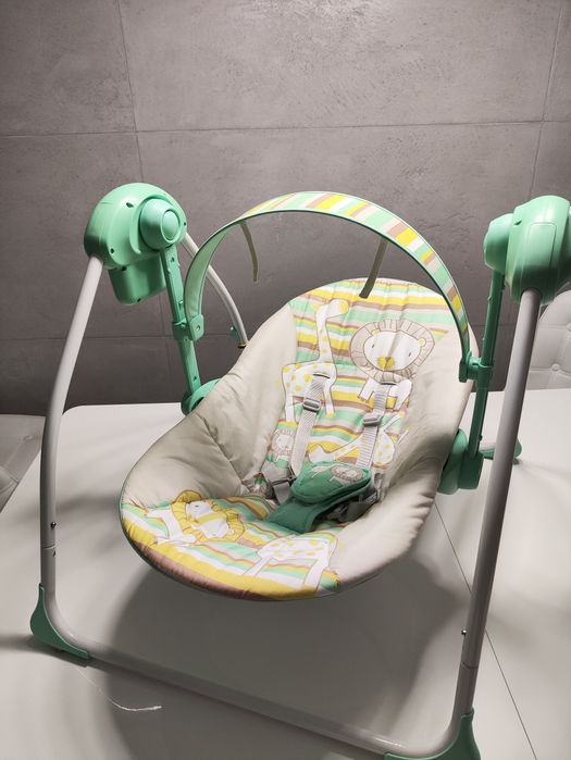Huśtawka elektryczna dla niemowlaka