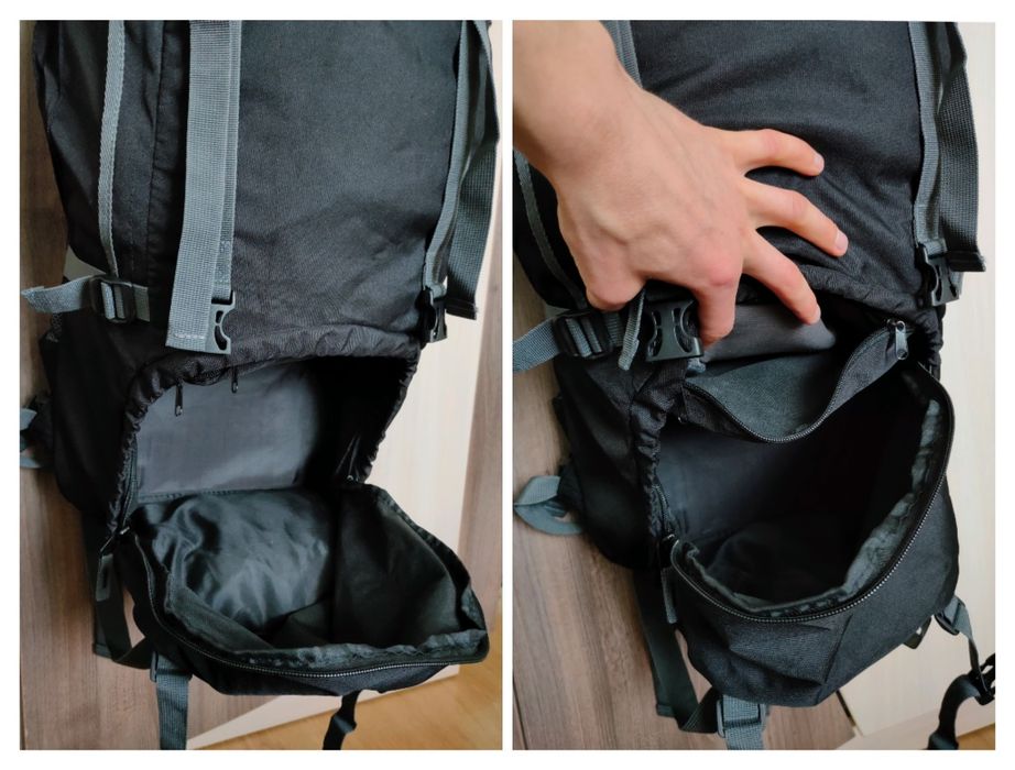 Туристичний рюкзак Y. E 55L + Rain cover туристичний рюкзак Outdoor