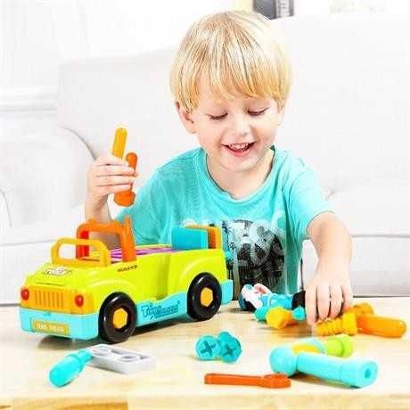 Музыкальная машинка-конструктор с инструментами  (789)