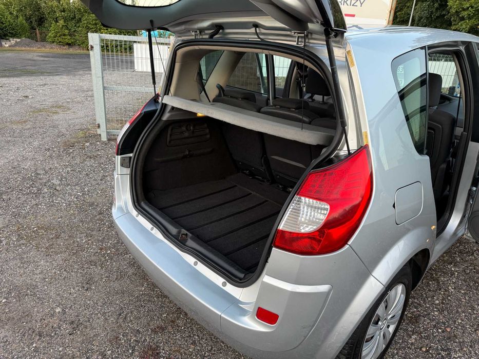 Renault Scenic 1.6 b opłaty 05.27 serwis klimatyzacja Zamiana