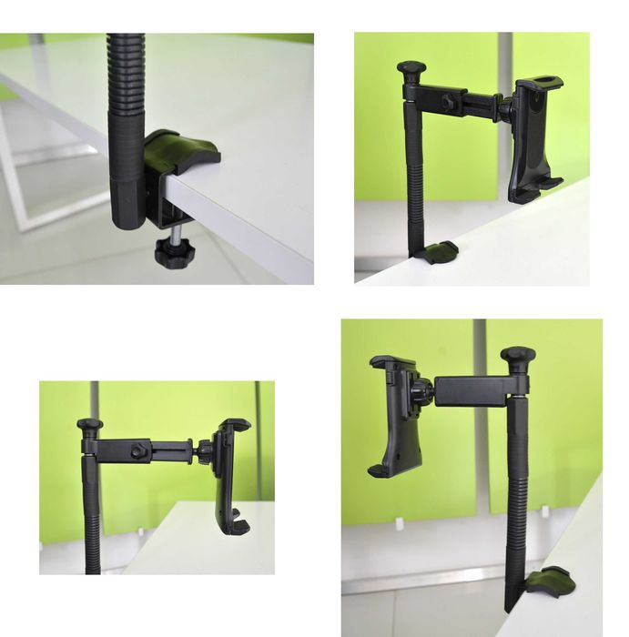 Uchwyt teleskopowy na tablet 7″ 10,1″ z giętkim ramieniem 130cm