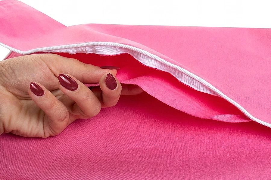 Wsyp Na Poduszkę Bawełna Andrychowski Różowy 70x80