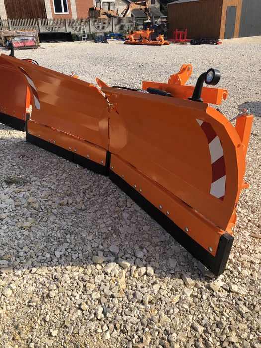 Pług do śniegu VOLANT hydrauliczny składany komunalny euro/tuz
