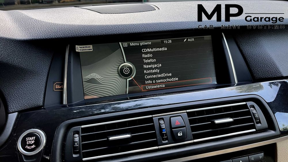BMW F10 F11 NBT Android 12 CarPlay Android Auto 4G LTE 8GB 128GB GPS Montaż PL