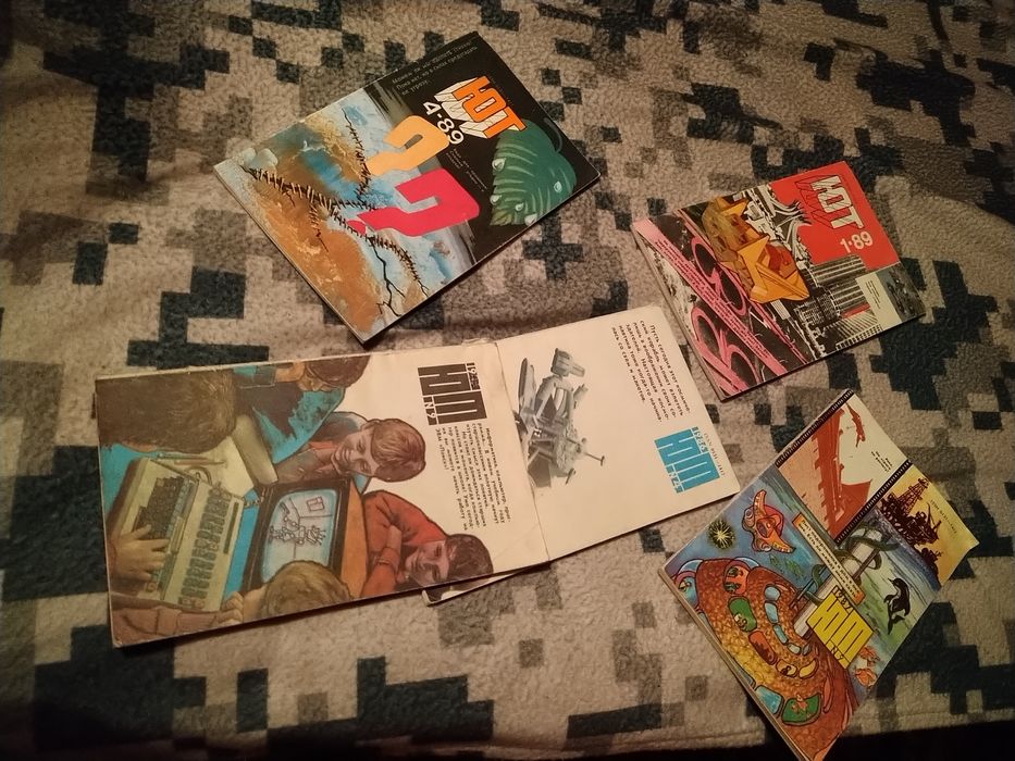 Продам журнали юний технік мобіла і мото