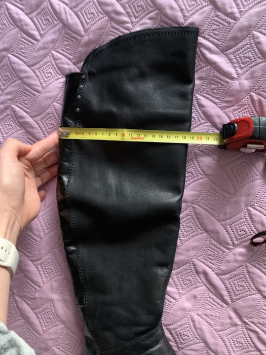 Чоботи шкіряні зимові р.38.5-39