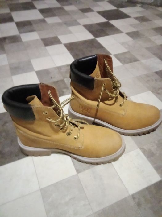 Сапожки ботинки шкіряні