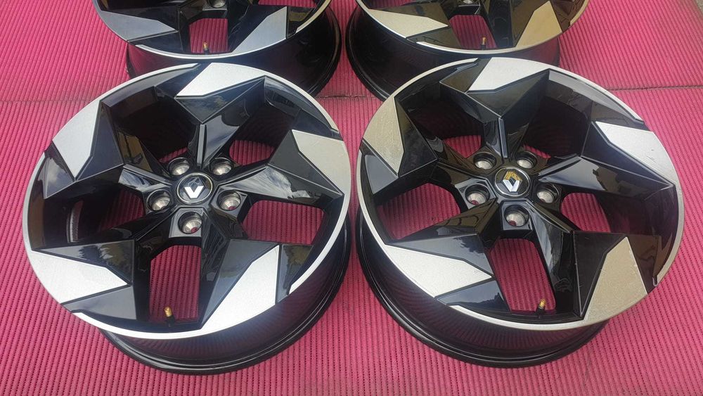 3543-Jantes 18 5x114.3 Originais Renault Captur E-Tech Hybrid   NISAN+JUK  MITSUBICHI
