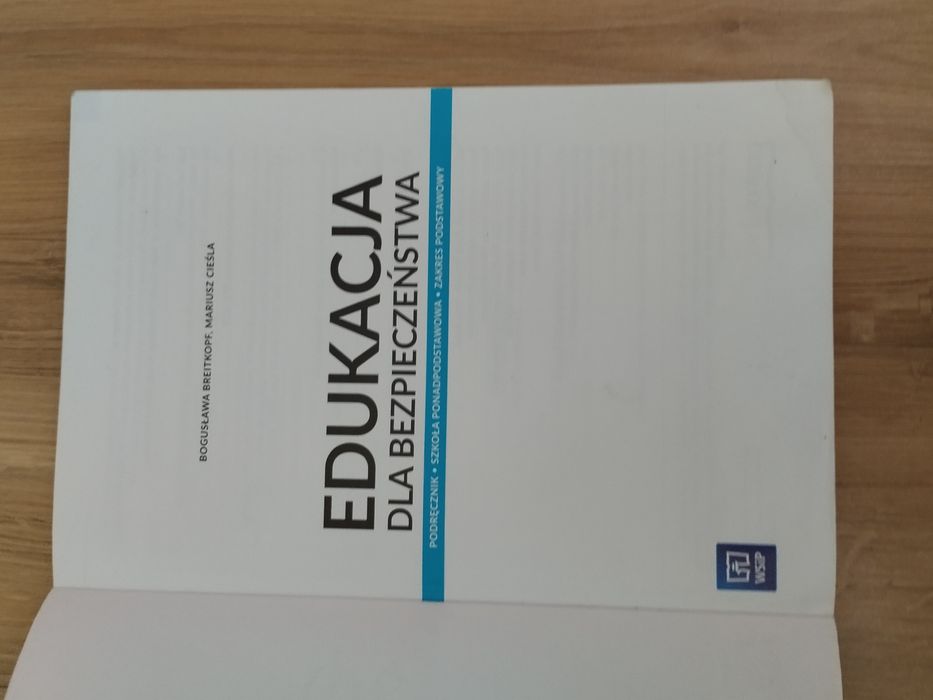 Edukacja dla bezpieczeństwa klasa 1