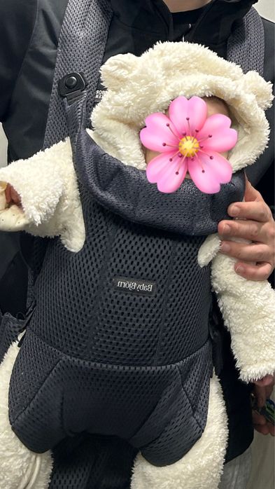 BabyBjörn Carrier Move – 3D Mesh, Antracite