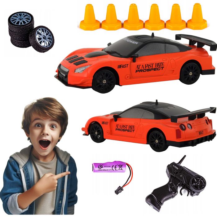Auto na pilota auto na akumulator prezent zdalnie sterowane do driftu
