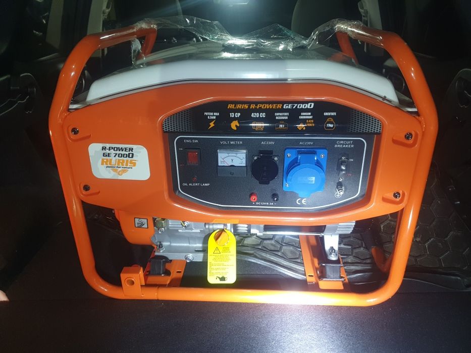 Генератор Ruris 7кВт в наявності Rotakt 5kw мідною обмоткою