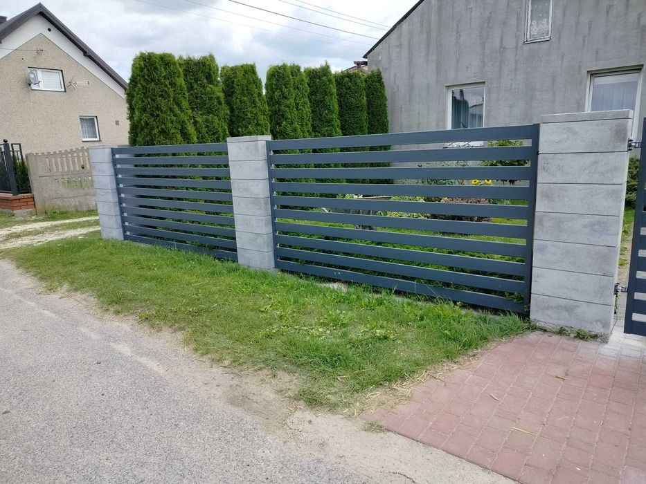 Ogrodzenia, płoty, bramy, balustrady metalowe na wymiar. Producent