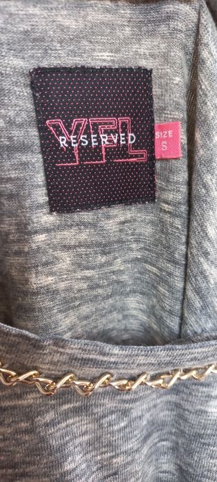 Szara tunika bez rękawów Reserved rozmiar s