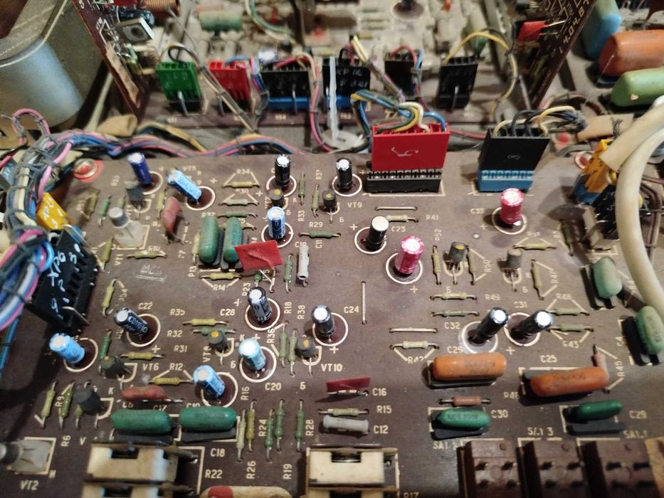 Усилитель Романтика у120 стерео Hi-Fi профилактика