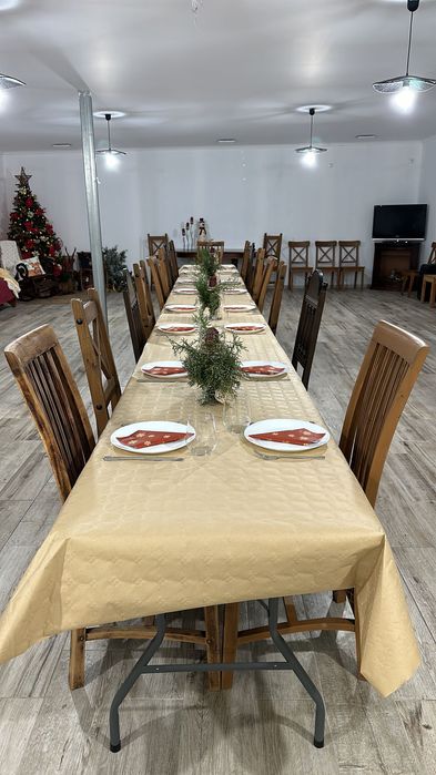 Espaço para jantares de Natal