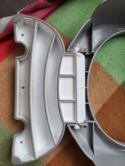 Potette Plus, Nocnik turystyczny Nakładka na WC 2w1, Szary