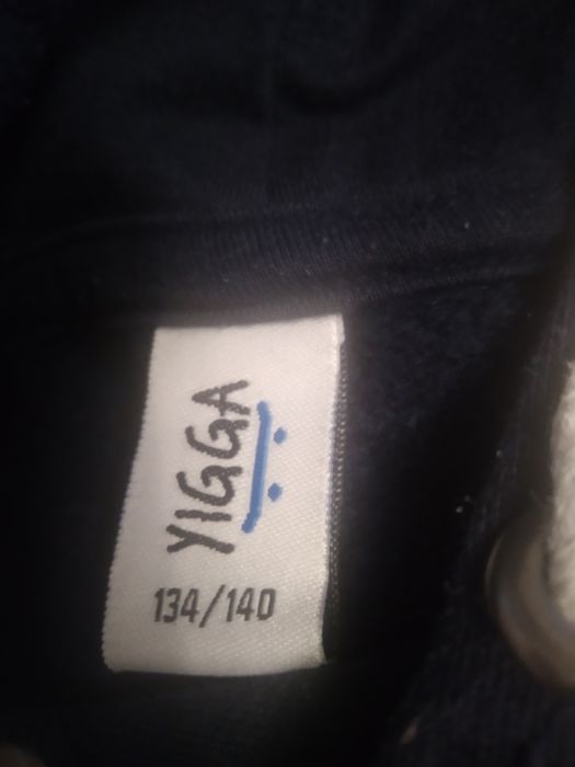 YIGGA. Брендовая стильная толстовка худи для мальчика 9-10лет.
