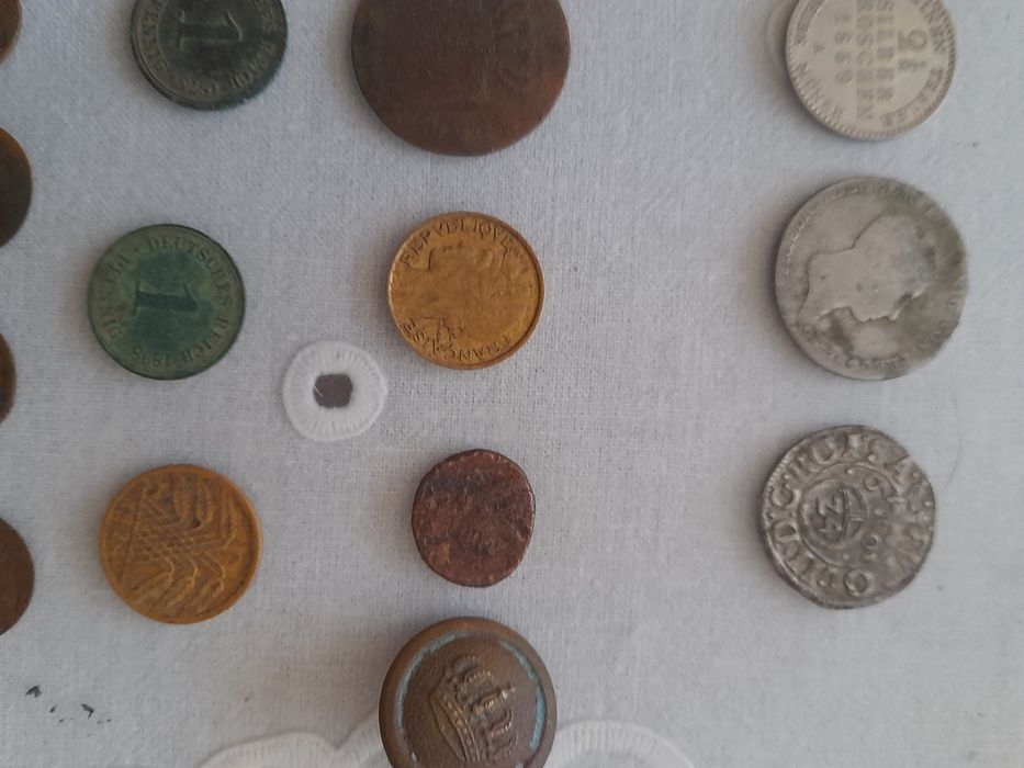 Sprzedam stare monety srebrne i inne stopy do rozpoznania
